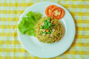 Nutrition Fried Rice 1.50$ at Zhu Lin Xuan House in Siem Reap