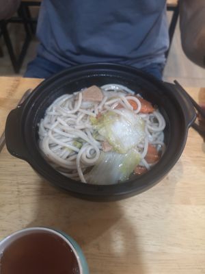 Hot Pot Noodles (2$) very good at Zhu Lin Xuan House in Siem Reap