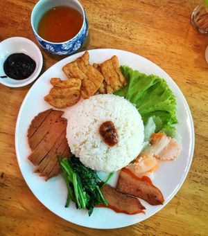 Forget what this was called - rice set or something? at Zhu Lin Xuan House in Siem Reap