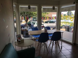 More seating  at Prioritized Pastries in Maplewood