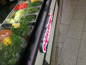 Falafel Wrap sehr Lecker at Cigköftem - Mönckebergstraße in Hamburg