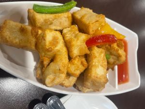 Salt and pepper tofu   at Formosa Garden in East Perth