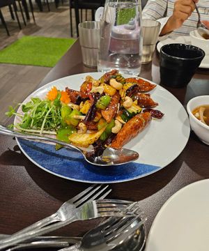 Chilli dumplings at Formosa Garden in East Perth