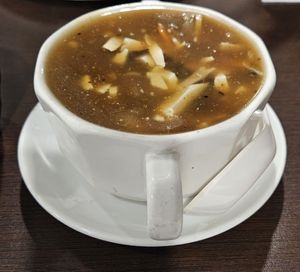 Hot and sour soup at Formosa Garden in East Perth