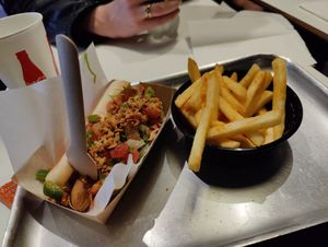 Vegan sausage at 7:ans in Gothenburg