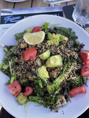 The quinoa bowl  at Fresco's in St Petersburg