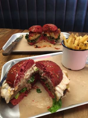 Chicken and beyond burgers at BrewDog in St Andrews