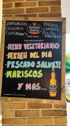 Looks like "normal" but the chef is vegetarian!   at Campomar in San Vicente De La Barquera