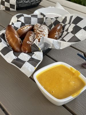 Pretzel Bites at Queen & Rook Game Cafe in Philadelphia