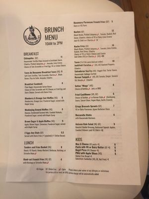 Brunch! at Queen & Rook Game Cafe in Philadelphia