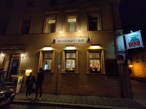 The Restaurant by night at Lucy in Nuremberg