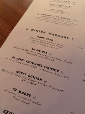 Can’t wait to try the nutty Russian next time! at El Grito Taqueria in Seattle