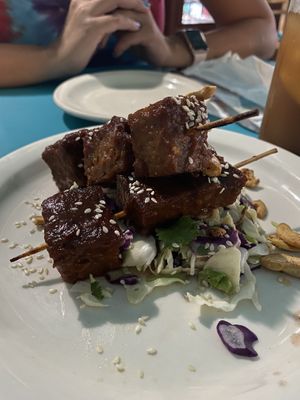 Korean bbq skewer at Counter Culture in Austin