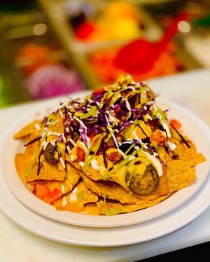 Nachos at Counter Culture in Austin
