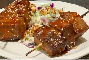 Asian BBQ Skewers at Counter Culture in Austin