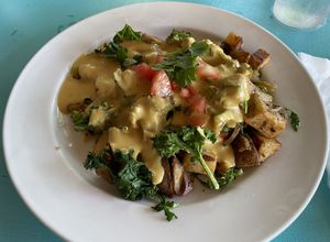 Veggie hash  at Counter Culture in Austin