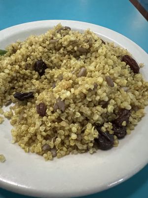 Curry quinoa salad  at Counter Culture in Austin