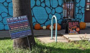 Just some signage they put outside talking about their values. at Counter Culture in Austin