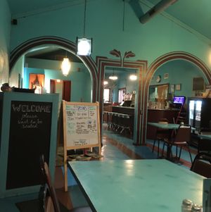 Turquoise much  at Counter Culture in Austin