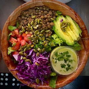 Taco Salad at Counter Culture in Austin