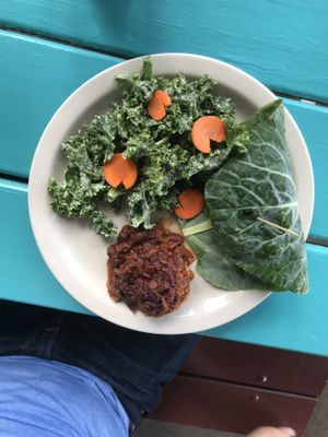 Burger at Counter Culture in Austin