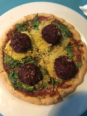 Beet Pizza  at Counter Culture in Austin