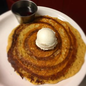 Cinnamon Swirl GF Pancakes at Counter Culture in Austin