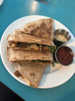 East Side Quesadilla  at Counter Culture in Austin