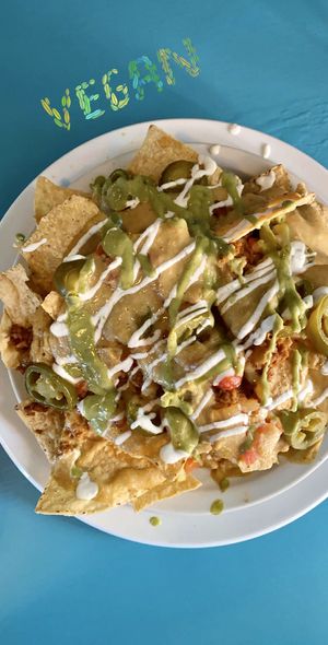 Nachos at Counter Culture in Austin