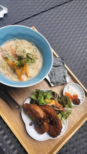 Ramen set at Prana in Osaka