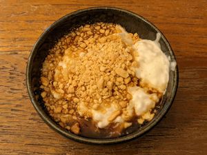 Coconut Rice with caramel at Djawa - Valmy in Paris