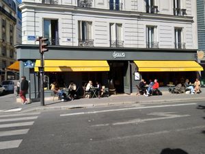 Façade at Djawa - Valmy in Paris