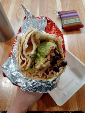 Mexicali burrito at SYD - Mad Mex - T3 in Mascot