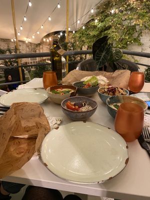 Cute terrace at Beiruti in Ghent