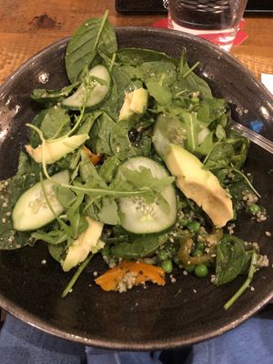 Avo and Pesto salad  at The Salutation in Tynemouth