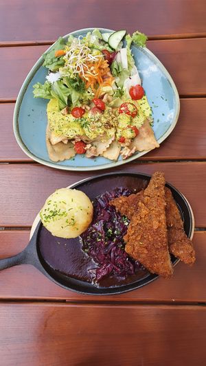 Main dishes at Bodhi in Ulm