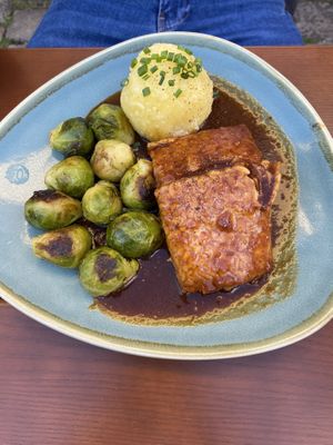 Tempeh Rouladen  at Bodhi in Ulm