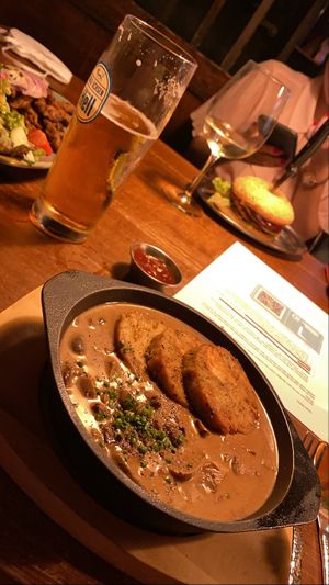 Bio-Lupinen-Waldpilz Ragout  at Bodhi in Ulm