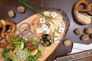 Keesebrettl. Vegan Cheeze Selection. at Bodhi in Ulm