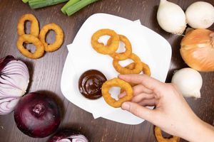 Onion Rings. at Bodhi in Ulm