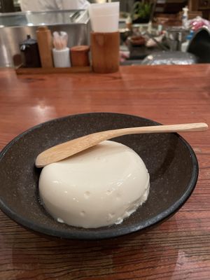 Tofu appetizer  at Gonpachi - Nishiazabu in Tokyo