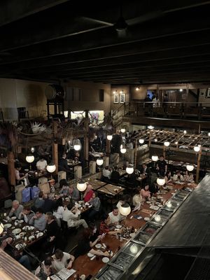  6pm on a Monday vibes   at Gonpachi - Nishiazabu in Tokyo