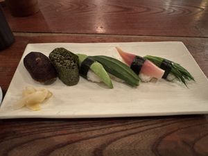 Sushi  at Gonpachi - Nishiazabu in Tokyo