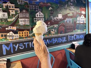   at Mystic Drawbridge Ice Cream in Mystic