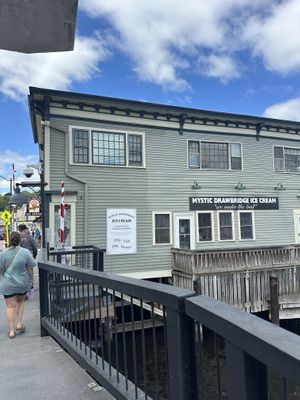   at Mystic Drawbridge Ice Cream in Mystic