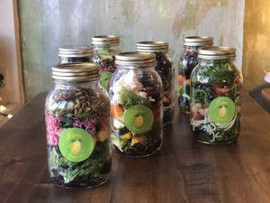 Homemade Salads  at Limoo Juice in Montreal