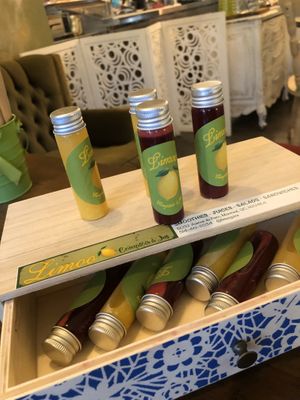 Ginger Shots at Limoo Juice in Montreal