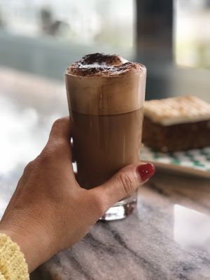 Hot Chocolate  at Limoo Juice in Montreal