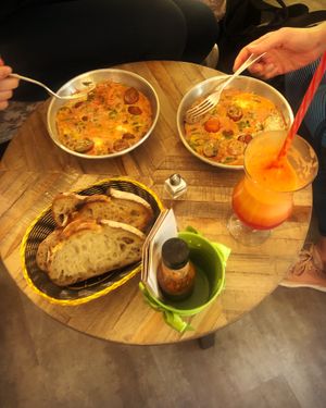 Persian Omelette  at Limoo Juice in Montreal