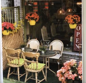 Terrace  at Limoo Juice in Montreal